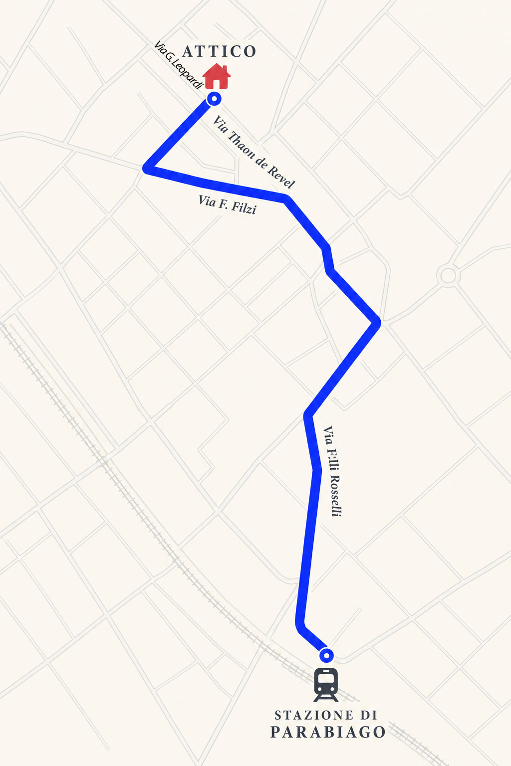 Location Attico Parabiago (zona stazione)
